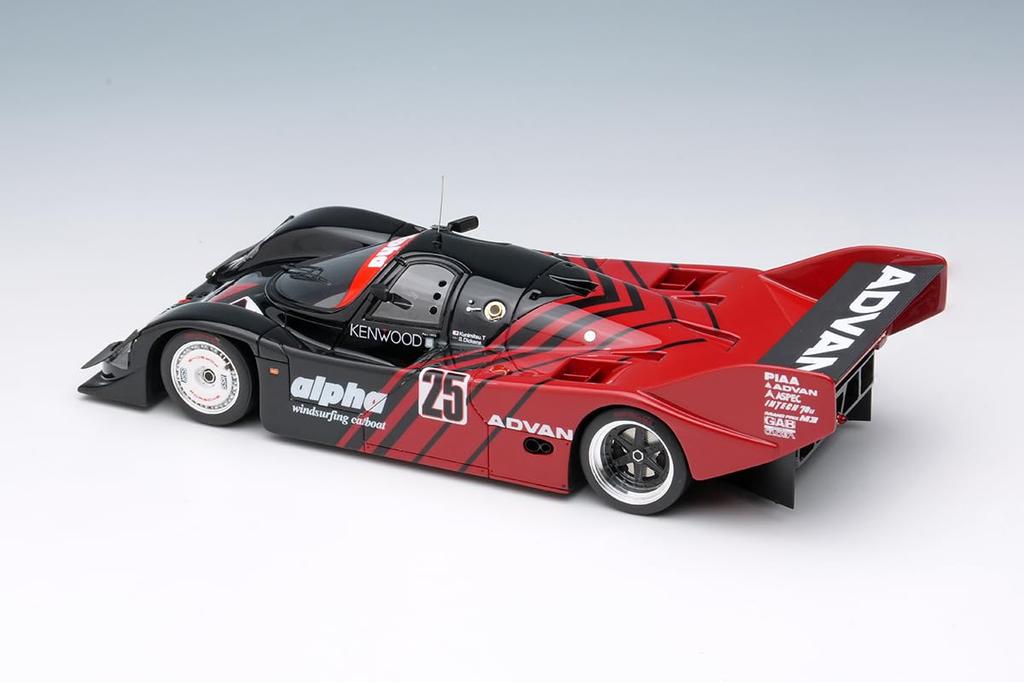 Makeup Vision Scale Porsche 962C ADVAN Alpha Nova JSPC Suzuka 1000km 1989 25 Winner VM320 1/43 No. (Finished Model)