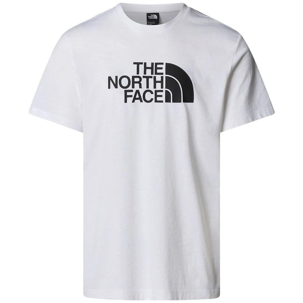 The North Face M SS Easy Tee, Mens White T-shirt