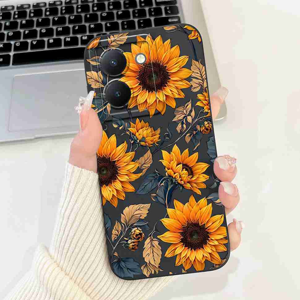For Vivo Y36 4G Case V2247 Fashion Painted Cover Silicone Casing For Vivo Y 36 Y36 vivoY36 Soft ShockProof Fundas Coque