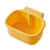 Drain Basket with Separation Filter Design Quick Filtration Press Open Cover 2-in-1