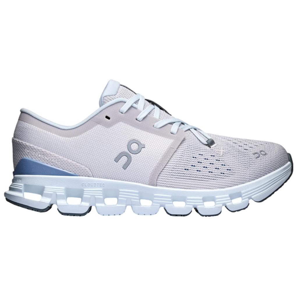 ON  Cloud X 4 Silver Chambray Women Sneakers Grey 3WE30073278