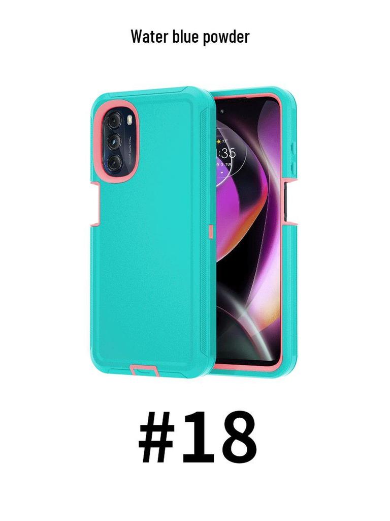 2023 Moto G 5G Three-in-One Protective Case - Drop-Proof, Cross-Border Compatible (Fits 2022 Model)