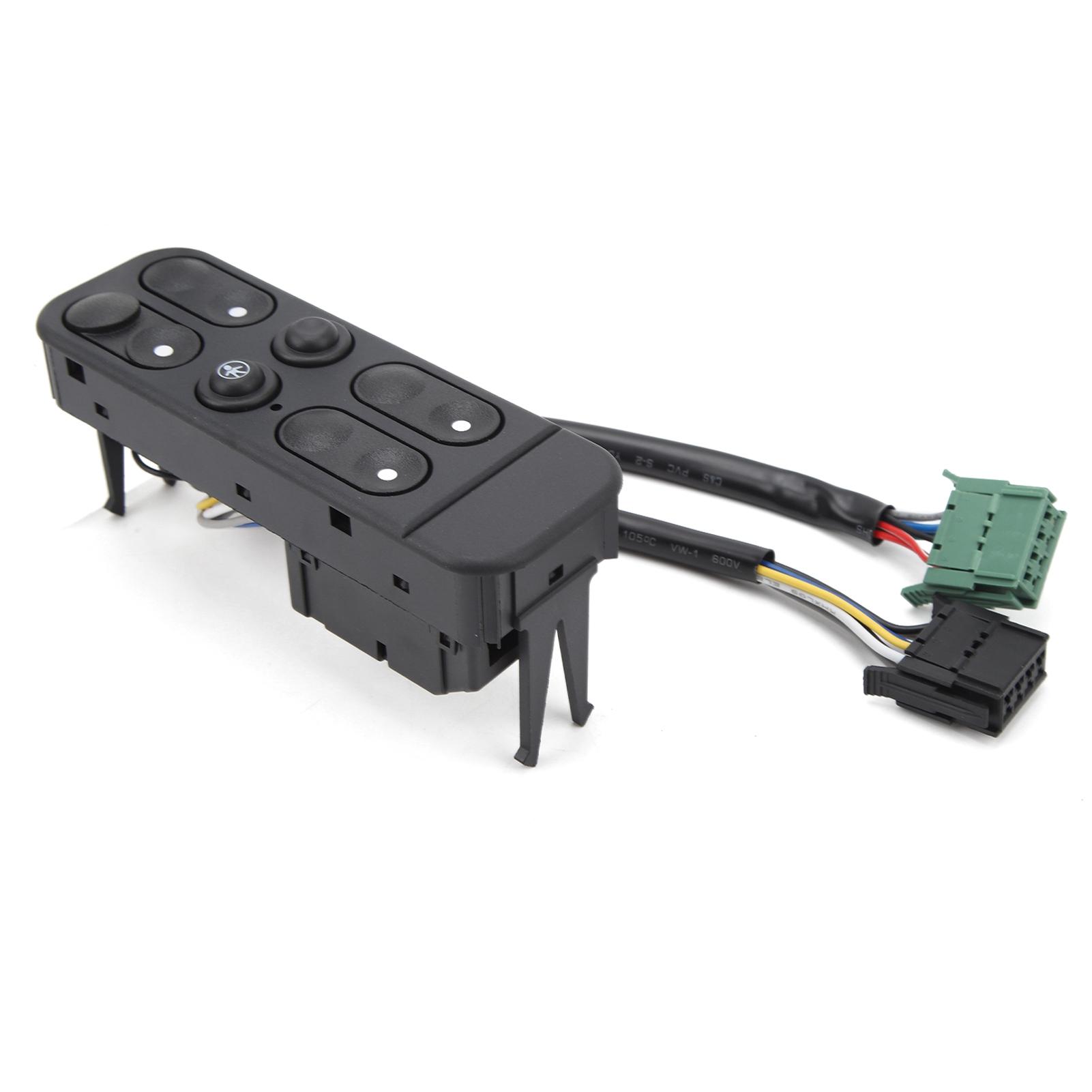 Power Window Switch Window Master Button 1240600 High Sensitivity Durable Construction Plug and Play Quick Response for