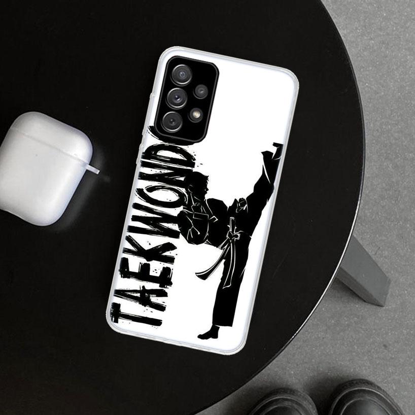 Kungfu Taekwondo Phone Case for Samsung Galaxy A17 A16 A26 A36 A56 A57 A37 A15 A25 A35 A55 A14 A24 A34 A54 A13 A23 A33 A53 Galax