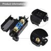 ABS+Kupfer Midi-Sicherungshalter mit schrumpfbarem 16mm² Kabel