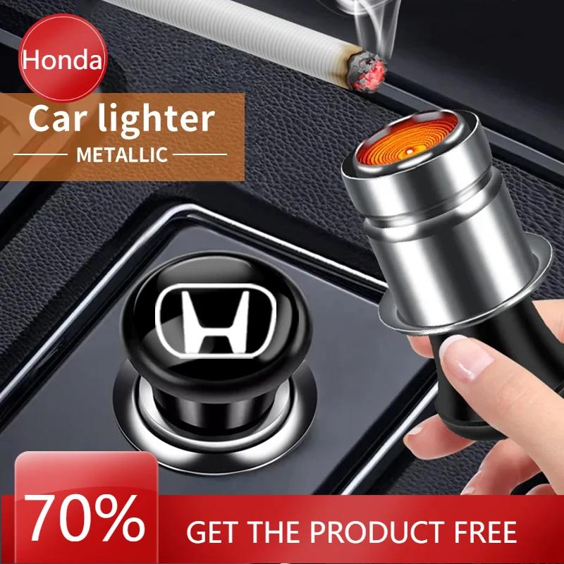 2025 Car New Honda Car Cigarette Lighter Plug Adapter Portable Power Outlet Styling For Honda Fit Mugen Insight Type S R VTEC Mo