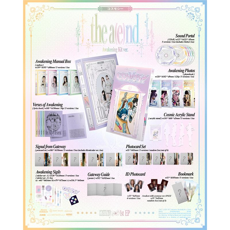 [Pre-order] Cosmosy 1st EP Album - [the A(e)nd]