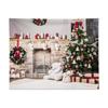 Cross-border Christmas Hanging Cloth Wall Starry Sky Background Cloth  Printed Tapestry