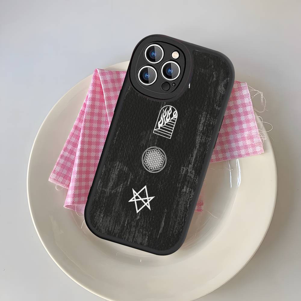 Rock Band B-Bring M-Me The H-Horizon Phone Case For IPhone 16 15 14 13 12 11 Pro Max Plus Soft Leather Cover