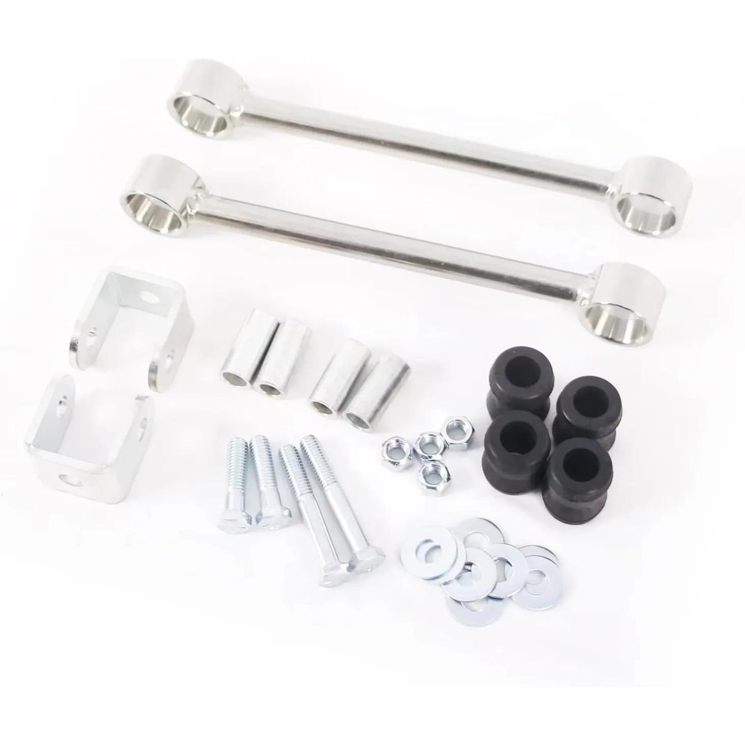 3-4 Inch 4-5 Inch Front Sway Bar Link Chrome For Jeep Wrangler TJ 1997 1998 1999 2000 2001 2002 2003 2004 2005 2006 3-4inch