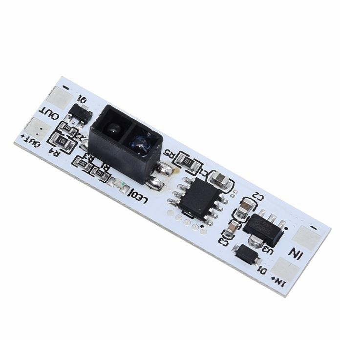 Hand Gesture Sensor Switch Module, 5V-12V-24V 72W, for Under Cabinet Wardrobe Shoe Cabinet LED Lamp
