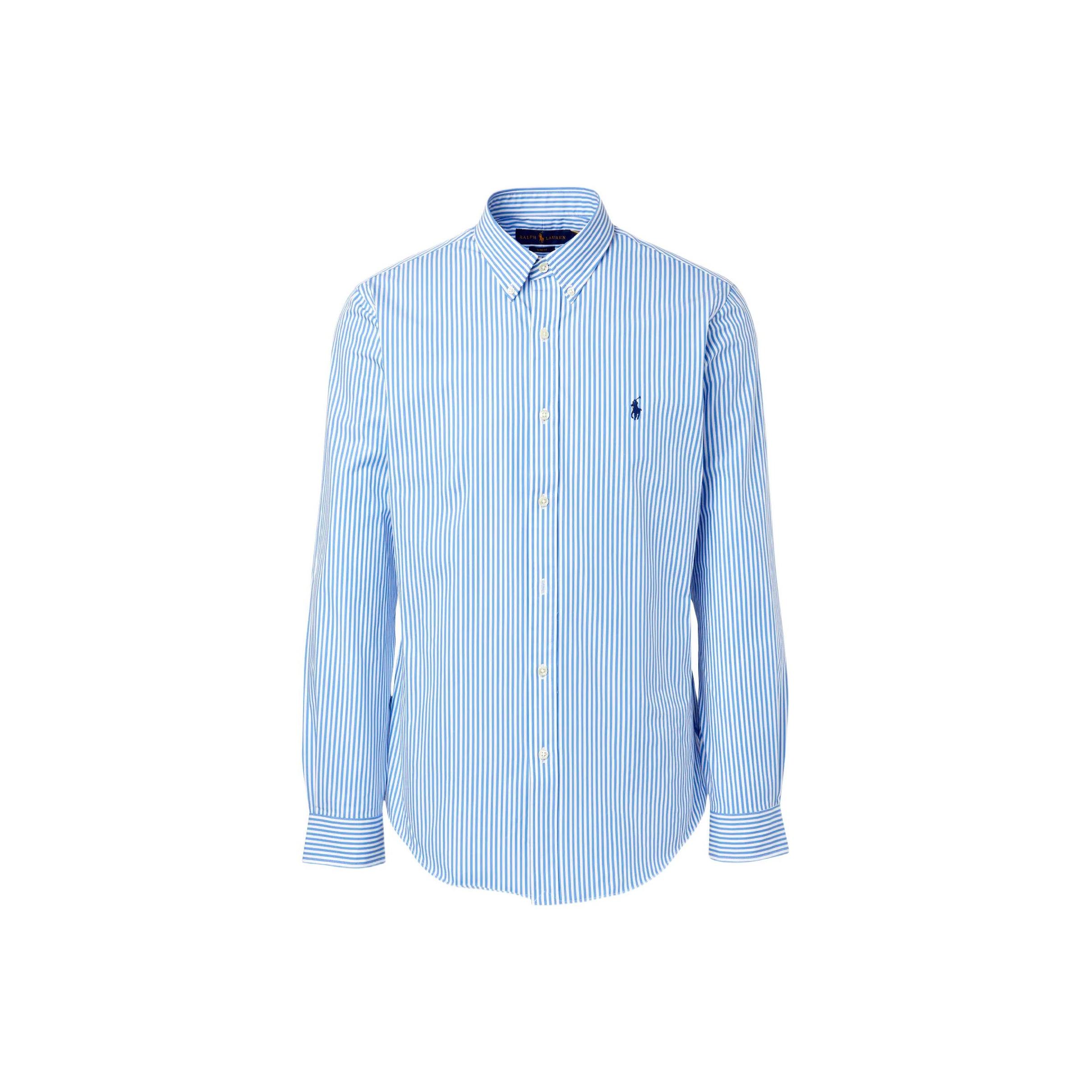 

Polo Ralph Lauren Logo Вышитый Полосатый Принт Рубашка Поло Мужские Рубашки Синий 710859881-001 XXL