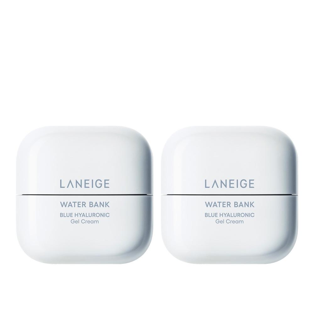 Laneige New Water Cool Hyaluronic Acid Moisturizing Repair Gel Cream  Moisturizing  Set Of 2