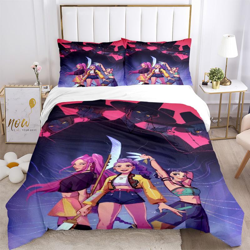Witch Hunt Bedding 3 Piece Set Hd Print Duvet Cover Pillowcases For Teens Adult Bedroom Decoration Christmas Gift C9211235