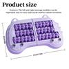 Split Type Foot Massager Roller Improved Circulation Pain Relief Foot Acupoint Massager Acupressure Therapy Portable