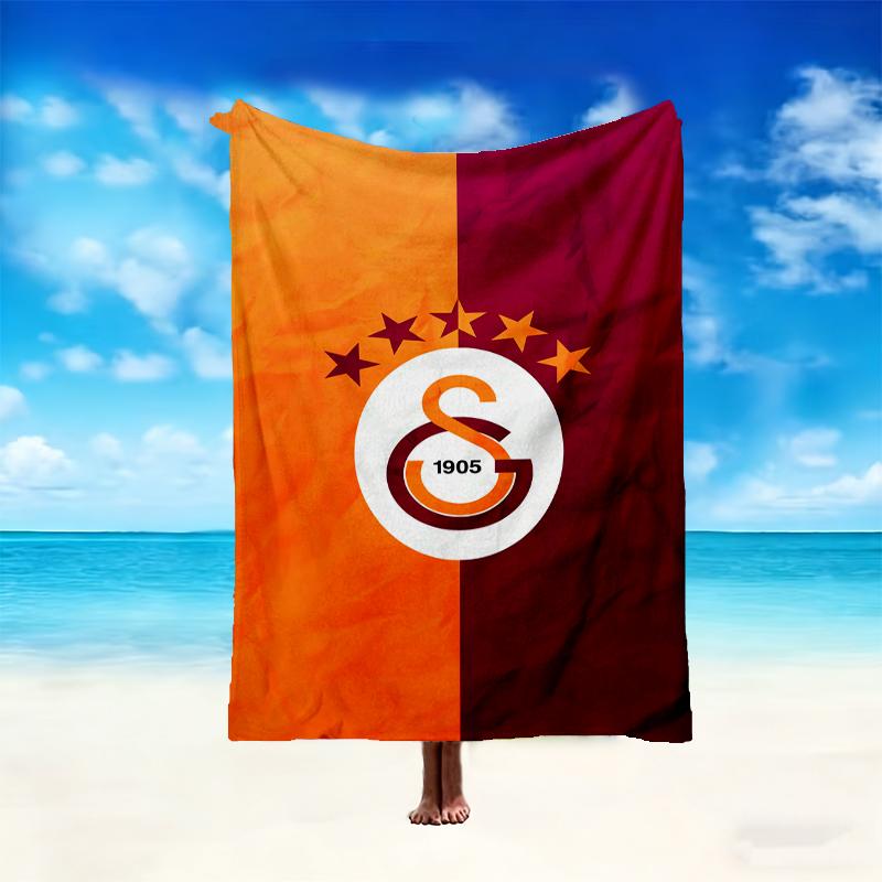 1pc Galatasaray SK Blanket, Home Printed Throw Blanket - Soft Blanket Gift for Family, Washable Sofa Bed Blanket