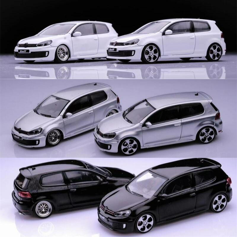 Linyi Toy Car Maxwell 1:64 Golf Gti Mk6 Limited799 Diecast Model Car