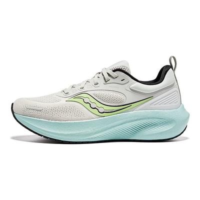 Surge 3 Versatile Comfortable Fabric Cushioning Low-Top Running Shoes Men Running Shoes Gray Green S28215-2