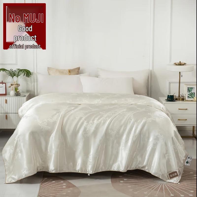 

Muji Antibacterial Jacquard Silk Quilt