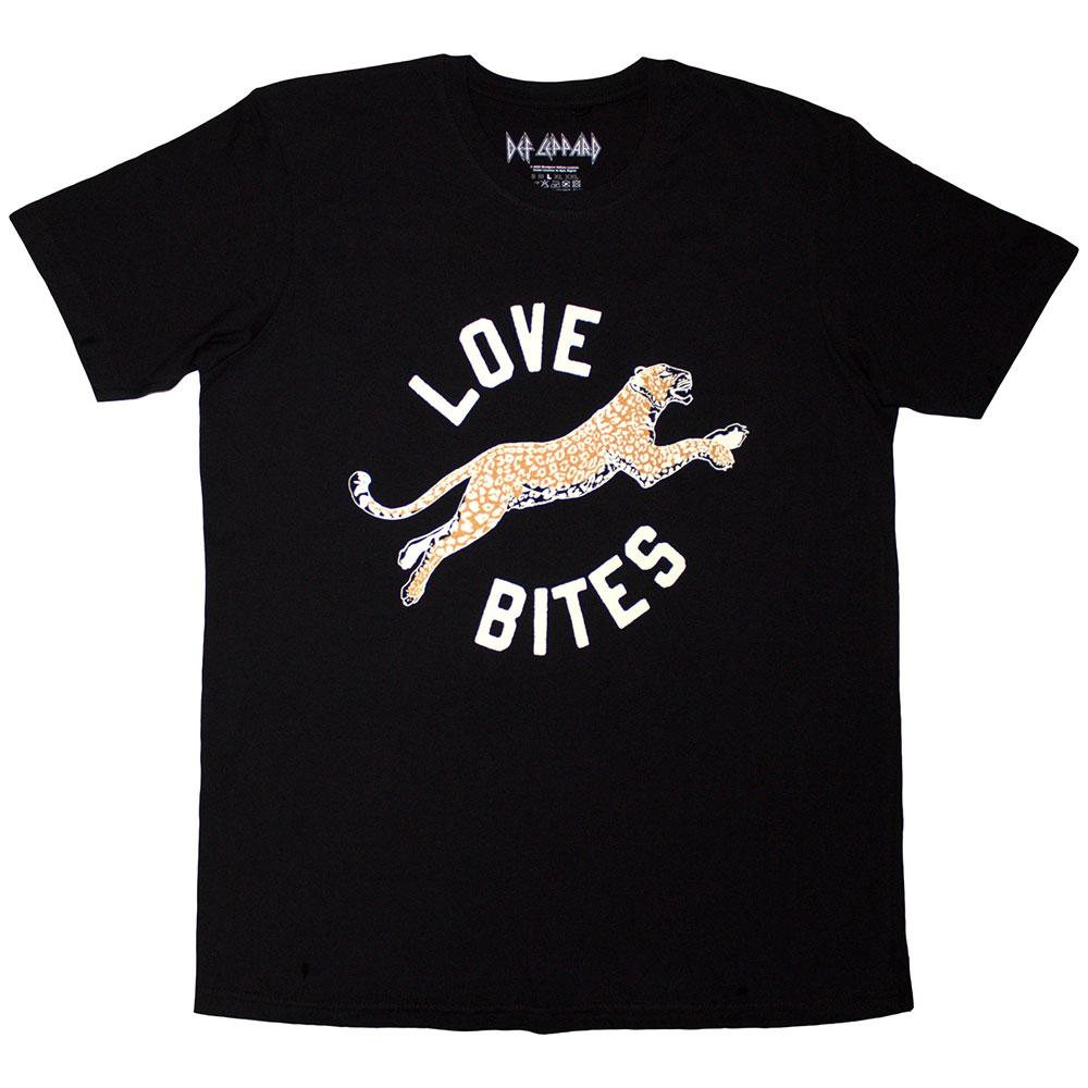 Def Leppard Unisex Adult Love Bites Leap T-Shirt