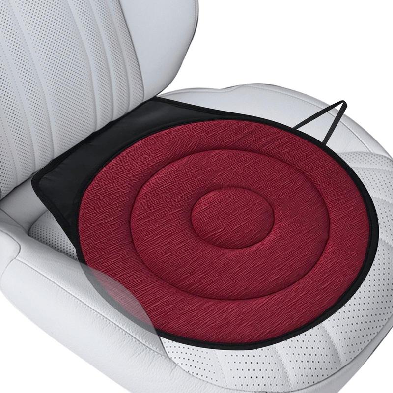 Swivel Cushion Breathable Anti-Slip 360 Rotating Pressure-Relieving Seat Cushion Rotating Seat Cushion Chair Assist Disc Pad