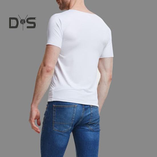 Tricouri Bărbătești Mătase de Gheață Casual Mânecă Scurtă Tricou Sport Vară Respirabil Umezeală Gât în V Maiou Top