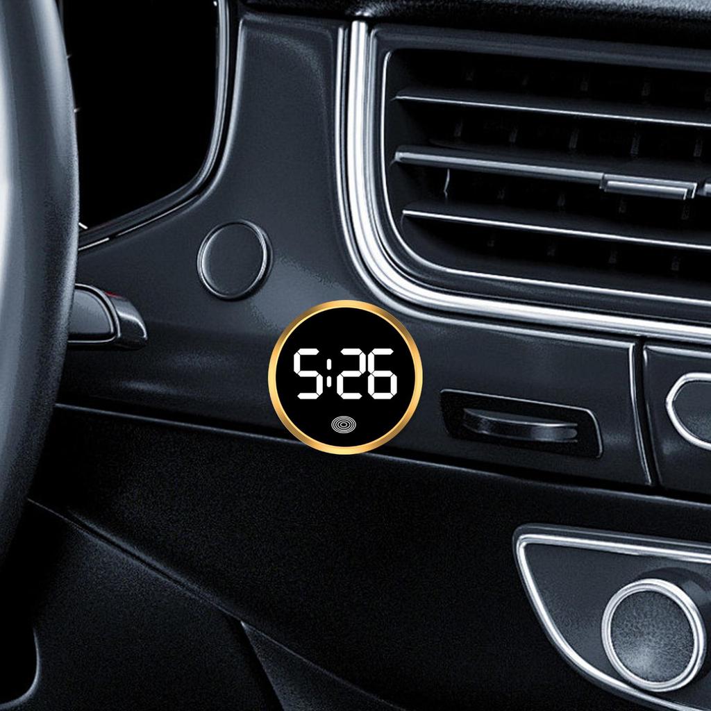 Generic Car Dashboard Clock Vehicle Electronic Clock Thoughtful Gift Easy To
