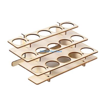 Pigments Painting Storage Box Display Brushes Holder for Paints D57B