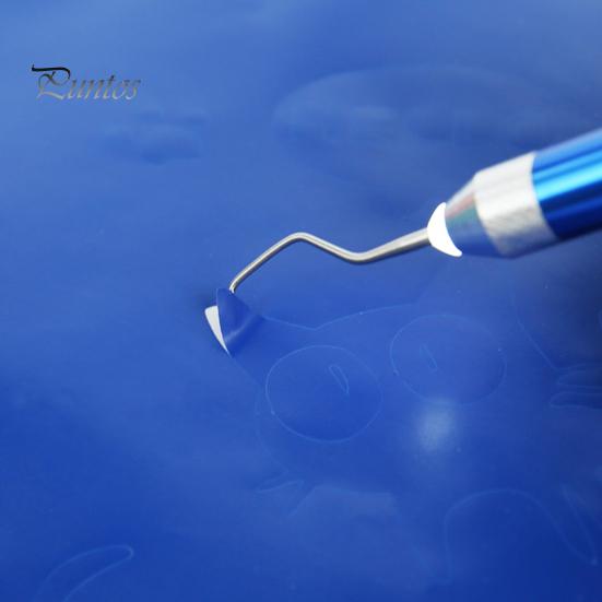 

1 комплект виниловых инструментов для прополки, светодиодный набор инструментов для прополки, удобная ручка, инструмент для резьбы «сделай сам», для создания силуэтов