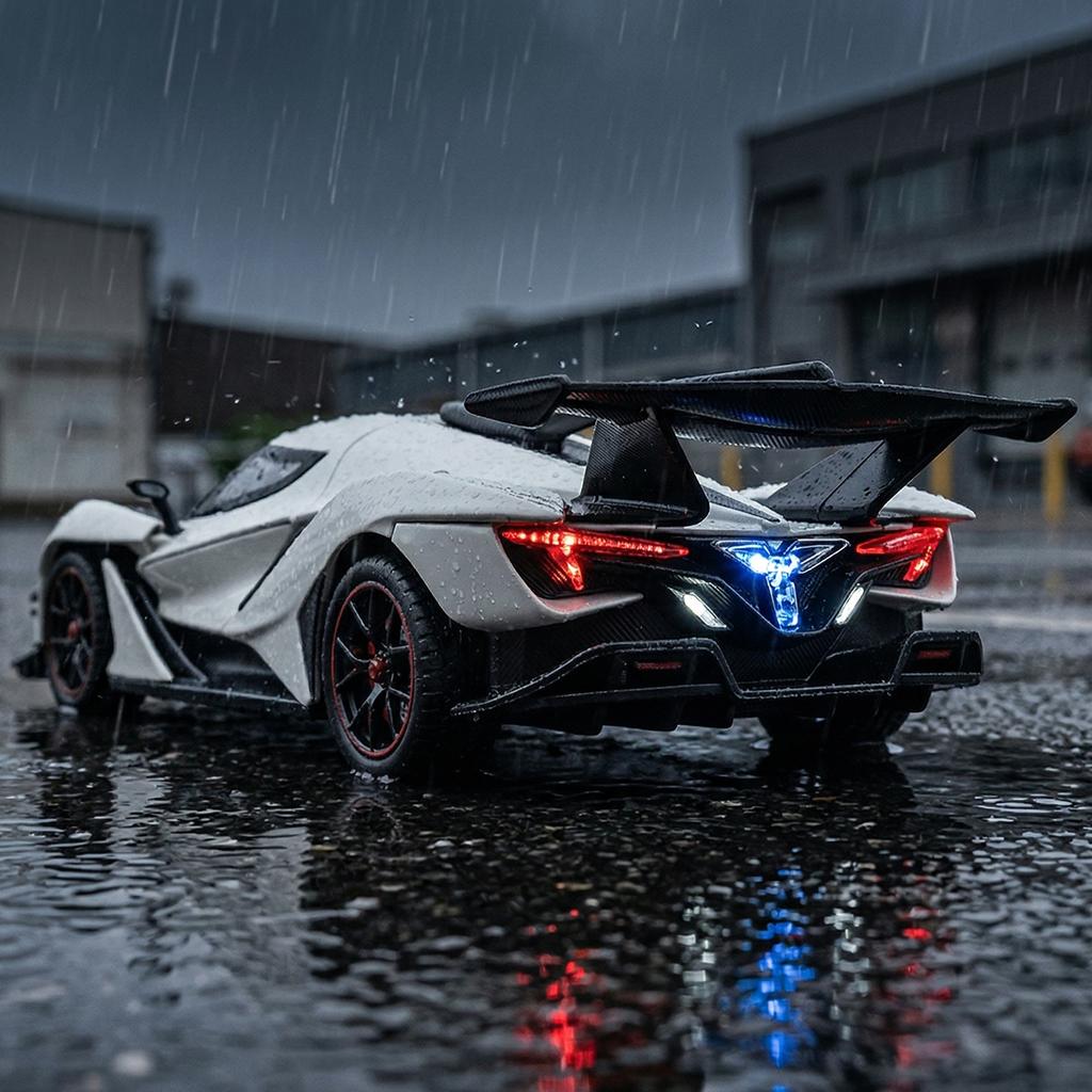 1:24 Apollo IE Intensa Emozione Hypercar Alloy Car Diecasts & Toy Vehicles Car Model Miniature Scale Model Car For Children Gift
