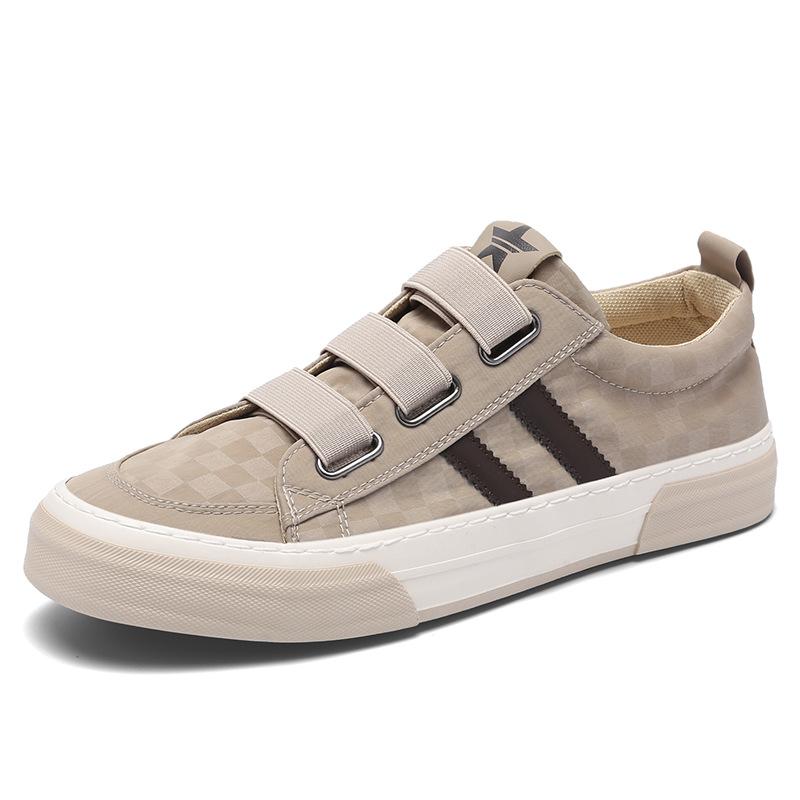Spring New Men's Shoes Korean Style Versatile and Fashionable Niche Casual Men's Shoes Flat Sole Breathable Low Top Comfortable Men's Shoes