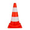 Reflective Traffic Cone Warning Post 50cm Soft PVC Cone