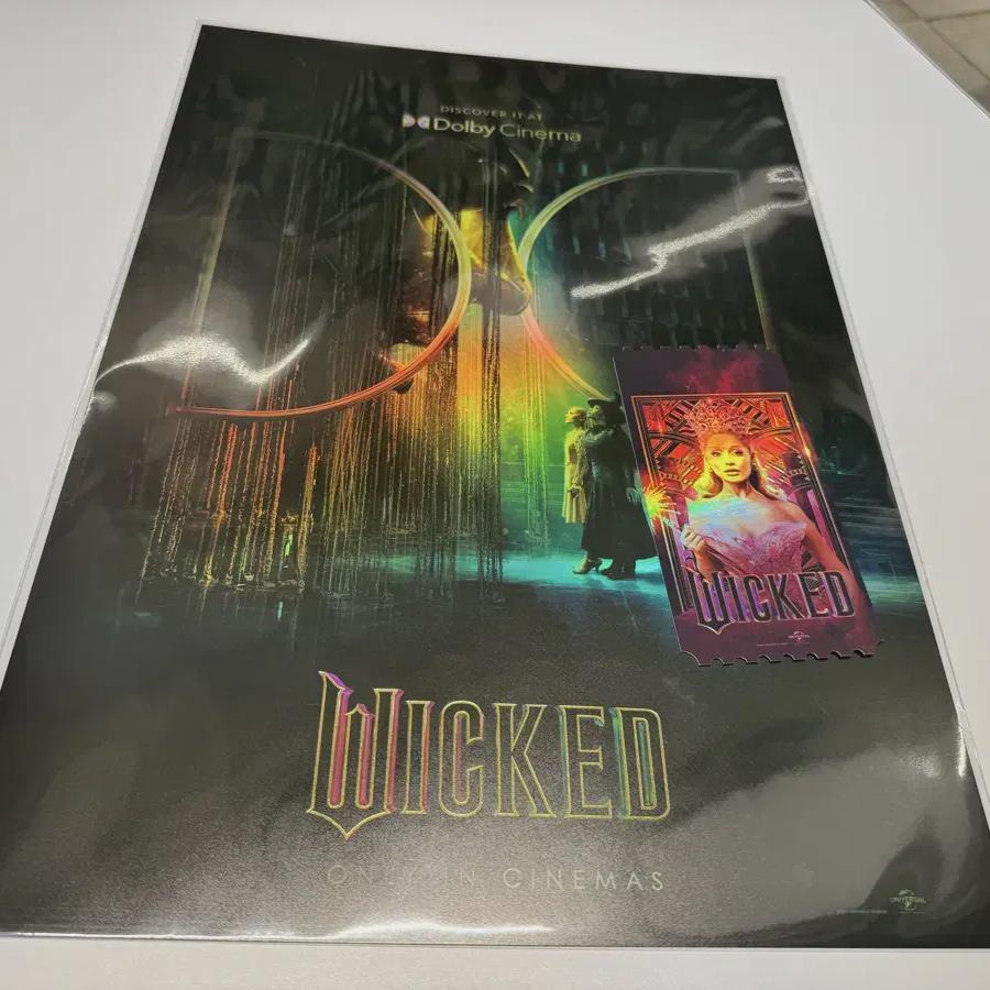 

Wicked Original Ticket B+ Dolby Poster Set