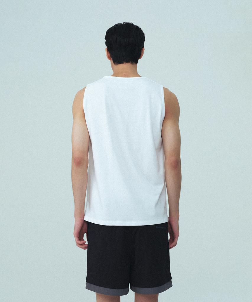 REST&RECREATION Layered Tank Top - White