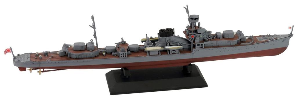 Pit Road 1/700 Skywave Series Japanese Navy Light Cruiser Yubari Battle of the Solomon Islands Plastic Model W222