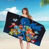 1pc Cartoon Anime Mega Man Microfiber Beach Towel Absorbent Quick Dry Soft Yoga Swimming Resort Mountain Climbing Towel