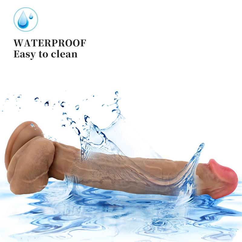 Female Masturbator Simulation Penis Soft Liquid Silicone Real Dildo