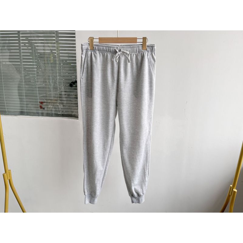 

Слегка Дефект Осень и Зима Повседневные Спортивные Однотонные Спортивные Штаны Свободного Кроя Зауженные Брюки Эластичная Талия Простые и Удобные Легче всего Сочетать H12 Light gray M