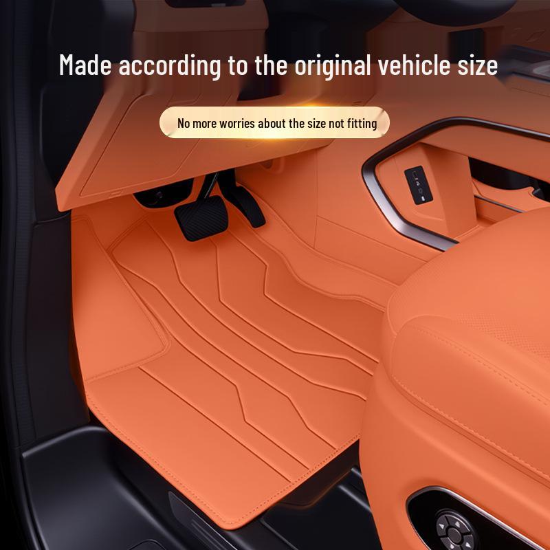 Blue Electric E5 PLUS Full Coverage Foot & Trunk Mats for 26 Models - Car Modification Accessories.