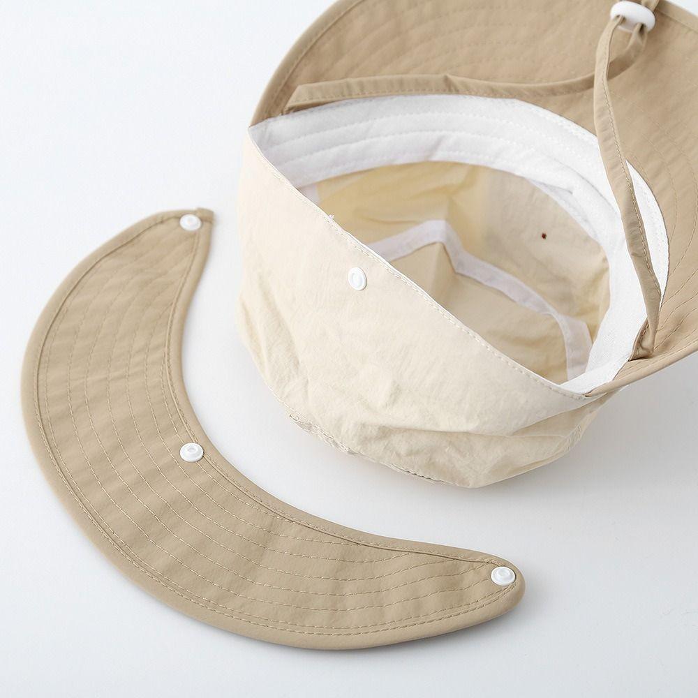 Quick-drying Kids Bucket Hat Sun Protection Shading Hat Fahion Sun Cap  Boys Girls