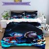 3pcs Coraline (7) Design Cover Set - HD Printed Bedding with 1 Cover and 2 Pillowcases - Perfect for Home and Dorm Decor