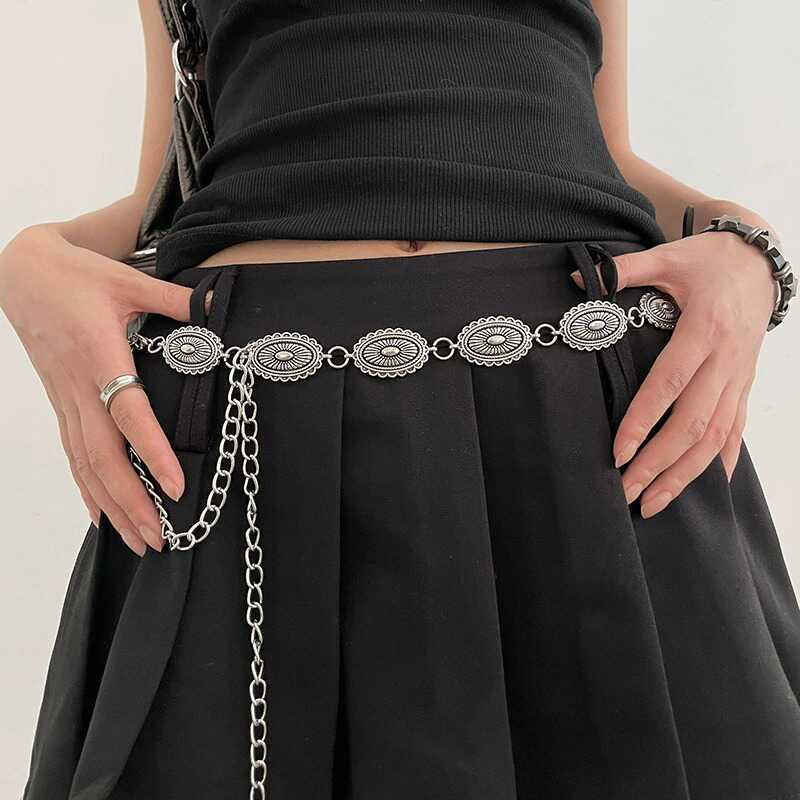 Flower Waist Chain Design Sense Retro Accessories With Dress Summer Belt High Sense Simple