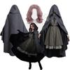 Anime adulto fantasy Melina costume cosplay abito cosplay femminile mantello con cappuccio set di abbigliamento fresco e caldo Halloween carnevale par