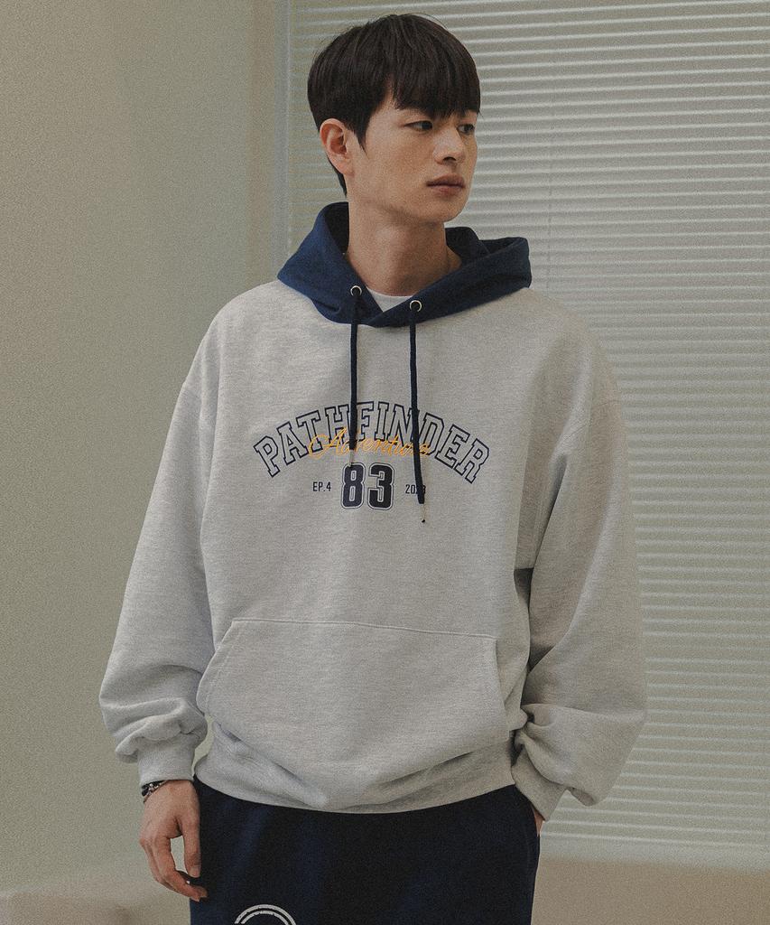 Pathfinder Hoodie Bk6986_Melange White