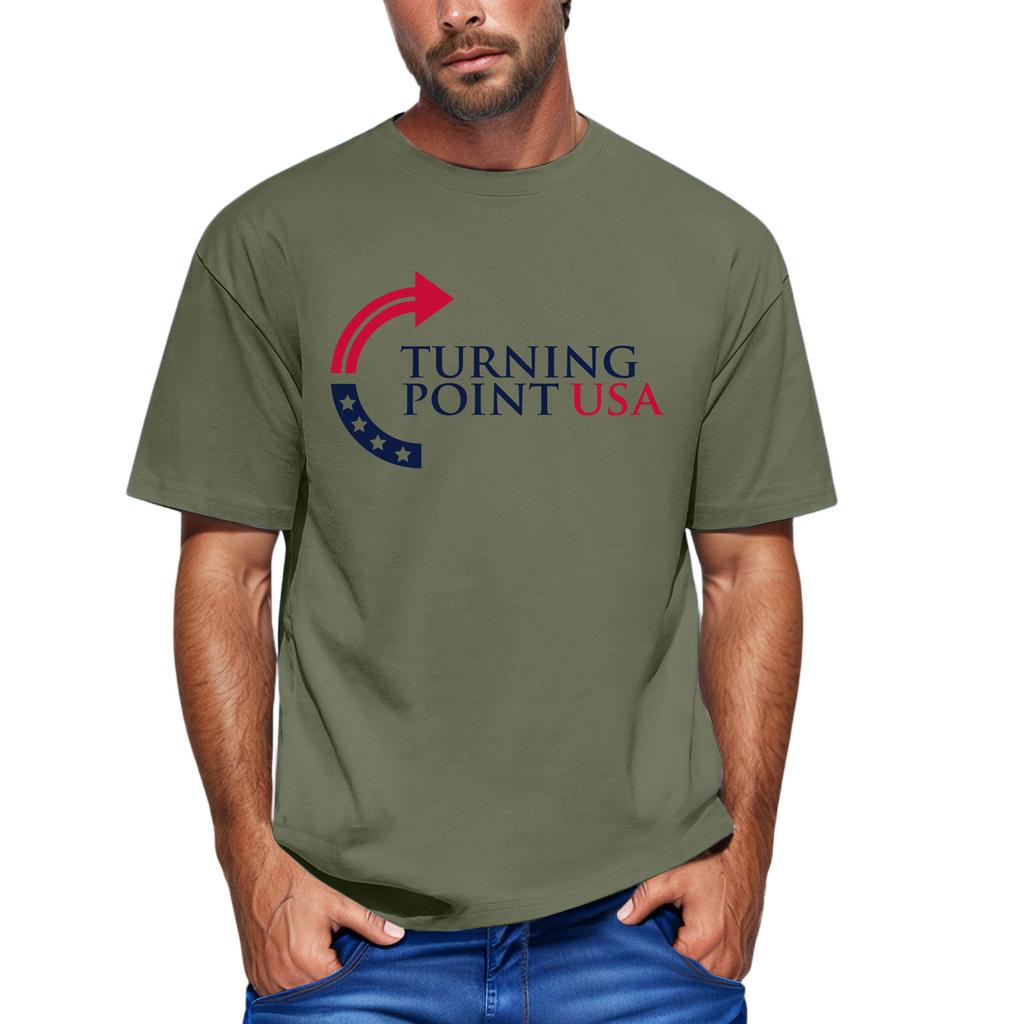 Men'S Fashionable T-Shirt, Street Casual Short Sleeved Clothing