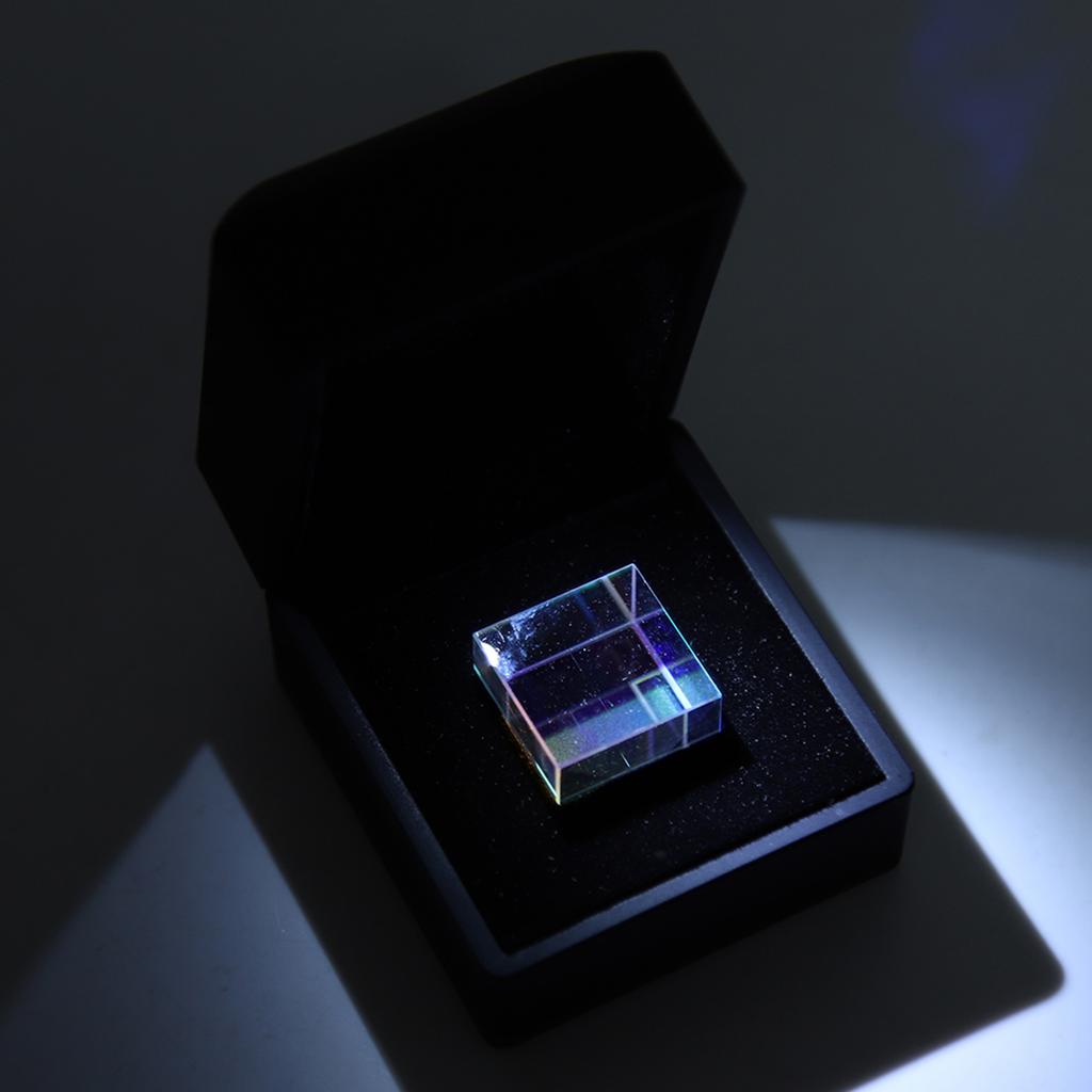 23*23*23mm SiX Sided Bright Light Combine Cube Prism Stained Glass Prism