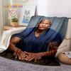 La Roccia Dwayne Johnson Attore Coperta Morbida in Flanella, Coperta da Lancio Coperta Confortevole per Picnic Letti Divano Casa Camera da Letto Regalo