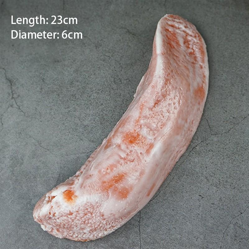 1PC Fake Food Meat Restaurant Store Shop Decor Artificial Food Fake Beef Chops Artificial Meat Meat Model Decor Props