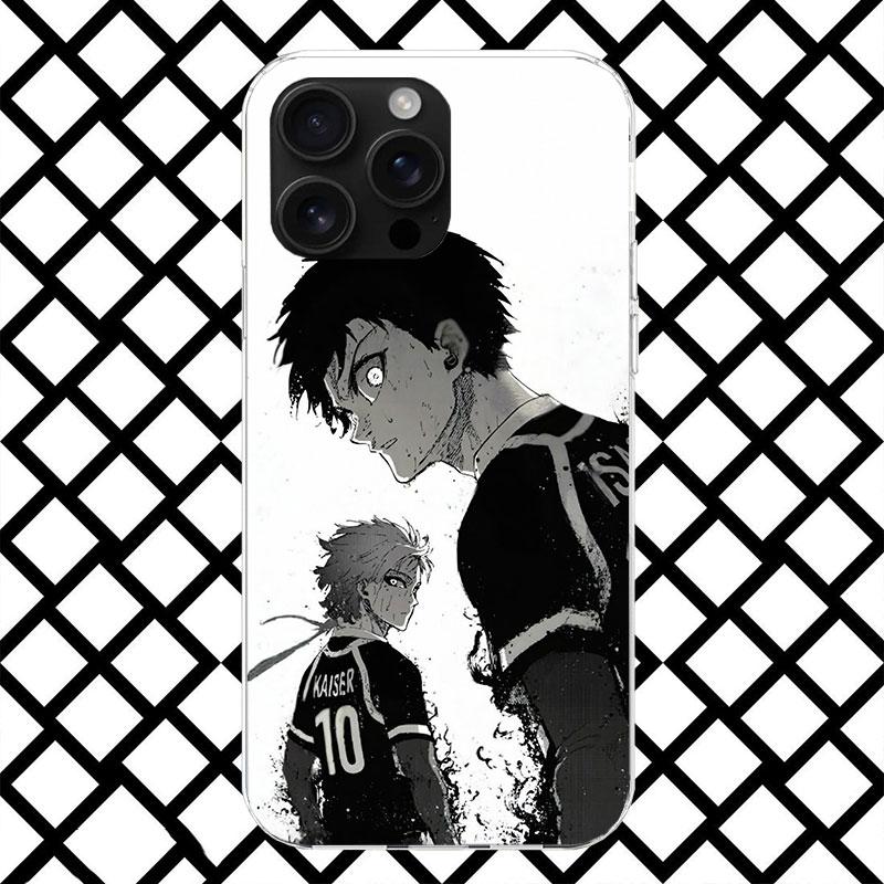 Blue Lock Isagi Yoichi Phone Case for iPhone 17 Air 16 16E 15 14 Plus 13 Mini 12 11 Pro Max 7 8 + SE 2020 Soft Cover Fundas 17 A