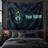 Personalized Tapestry Wall Hanging Hibernian FC Pattern Art Background Cloth